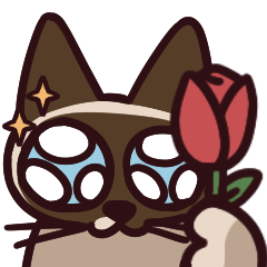 Cat sticker
